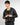 Giubbino ecopelle cropped fit scollo a v nero 