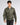 Giubbino bomber in ecopelle verde 