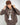 Giacca Core crop fit marrone 