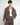Giacca Core crop fit marrone 