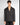 Giacca doppiopetto oversize con rever ampio nero 