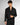Giacca London monopetto cropped nero 