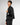 Giacca London monopetto cropped nero 