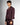 Giacca London monopetto cropped bordeaux 