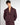 Giacca London monopetto cropped bordeaux 
