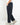 Pantalone balloon fit in ciniglia blu 