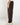 Pantalone balloon fit in ciniglia moro 