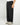Pantalone balloon fit in ciniglia nero 