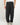 Pantalone balloon fit in ciniglia nero 