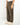 Pantalone balloon fit in ciniglia verde militare 