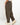 Pantalone balloon fit in ciniglia verde militare 