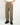 Pantalone balloon fit in velluto fango 