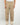 Pantalone balloon fit in gabardine beige 