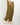 Pantalone balloon fit in gabardine verde oliva 