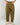 Pantalone balloon fit in gabardine verde oliva 