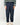 Pantalone balloon fit in denim leggero blu 