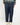 Pantalone balloon fit in denim leggero blu 