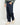 Pantalone balloon fit in denim leggero blu 