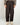 Pantalone balloon fit in denim leggero moro 