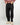 Pantalone balloon fit in denim leggero nero 