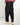 Pantalone balloon fit in denim leggero nero 