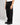 Pantalone Kyoto balloon fit con cintura nero 