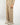 Pantalone ampio con pinces e maxi risvolto beige 