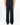 Pantalone flare con pence e regolatori laterali blu 