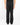 Pantalone flare con pence e regolatori laterali nero 