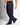 Pantalone sartoriale balloon con pence blu fiammato 
