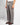 Pantalone sartoriale balloon con pence grigio gessato 
