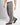 Pantalone sartoriale balloon con pence grigio gessato 