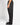 Pantalone sartoriale balloon con pence nero 