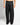 Pantalone sartoriale balloon con pence nero 