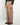 Pantalone balloon con doppia pinces fango 