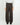 Pantalone balloon con doppia pinces marrone 