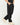 Pantalaccio balloon fit in ciniglia nero 