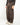 Pantalone balloon fit con pinces profonda moro 