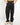 Pantalone balloon fit con pinces profonda nero 