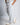 Pantalone felpa balloon fit grigio chiaro 