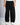Pantalone felpa balloon fit nero 