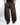pantalone tuta scuba balloon fit marrone 