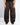 pantalone tuta scuba balloon fit marrone 