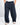 Pantalone felpa balloon fit con cucitura laterale blu 
