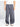 Pantalone felpa balloon fit con cucitura laterale piombo 