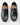 Mocassino classico con mascherina in vera pelle nero 