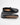Mocassino classico con mascherina in vera pelle nero 