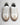 Sneaker bicolor con inserti scamosciati bianco 