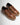 Sneaker bicolor con inserti scamosciati moro 