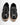 Sneaker bicolor con inserti scamosciati nero 